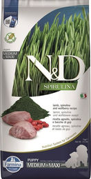 FARMINA N&D Spirulina Welpenfutter Medium & Maxi Lamm mit Goji-Beeren Getreidefrei 7 kg - 7 kg – Bild 1 von 3
