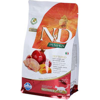 Produktbild von Farmina N&D Trockenfutter Katze Adult Sterilisiert Getreidefrei Glutenfrei mit Geflügel und Hering 1000g