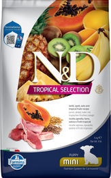 Farmina N&D Tropical Selection Mini Hundefutter für Welpen mit Lamm und Früchten 5 kg – Bild 1 von 1