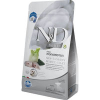 Produktbild von Farmina N&D White Dog Puppy Mini Hundefutter Welpe mit Seebrasse Spirulina und Fenchel 1,5 kg