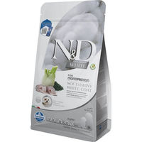 Produktbild von Farmina N&D White Hund Welpe Medium Maxi Fisch Monoprotein Wolfsbarsch Spirulina Fenchel 2 kg