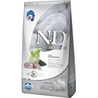 Produktbild von Farmina N&D White Hundetrockenfutter Adult Medium/Maxi mit Fisch, Barsch, Spirulina und Fenchel, hypoallergen, 7 kg - 7 kg