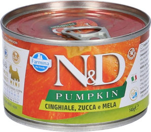 Farmina N&D Wildschwein Kürbis & Apfel Nassfutter Hund Adult Mini Getreidefrei 140 g - 140 g – Bild 1 von 9