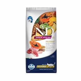 Produktbild von Farmina ND Cat Tropical Selection Sterilisiert Katzenfutter Lamm 10 kg