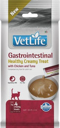 Farmina Vet Life Cat Gastrointestinal Schleck-Snack Paste mit Huhn und Thunfisch für erwachsene Katzen zur Unterstützung der Magen-Darm-Verdauung 60g – Bild 1 von 1