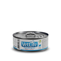 Produktbild von Farmina Vet Life Cat Hypoallergenic Katzenfutter Schwein und Kartoffel 12x85g