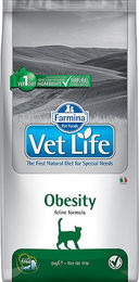 FARMINA Vet Life Cat Obesity Diätfutter zur Gewichtsreduktion für erwachsene Katzen 10 kg - 10 kg – Bild 1 von 2