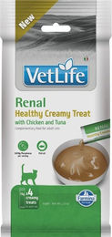 FARMINA Vet Life Cat Renal Cremiger Snack Huhn und Thunfisch für erwachsene Katzen zur Unterstützung der Nieren und Harnwege 60g – Bild 1 von 1