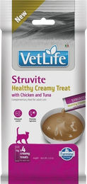Farmina Vet Life Cat Struvite Schleck-Snack Huhn und Thunfisch für erwachsene Katzen zur Unterstützung der Harnwegsfunktion 60g – Bild 1 von 1