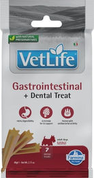 Produktbild von Farmina Vet Life Dental Treat Gastrointestinal Mini Zahnpflege-Leckerlis für kleine Hunde 60 g - 7 x 60 g