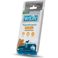 Produktbild von Farmina Vet Life Dental Treat Hypoallergenic Fisch Zahnpflege-Snack für mittelgroße und große Hunde 100 g