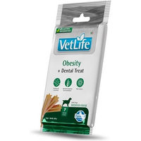 Produktbild von Farmina Vet Life Dental Treat Obesity Medium Light Zahnpflege-Snack für Hunde 110 g - 15 x 110 g