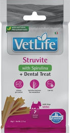 Produktbild von Farmina Vet Life Dental Treat Struvite Mini Zahnpflege-Leckerli für kleine Hunde Junior 60 g - 60 g
