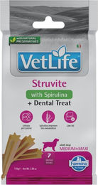 Farmina Vet Life Dental Treat Struvite Zahnpflege-Snack für mittelgroße und große Hunde 100g - 15 x 110 g – Bild 1 von 4