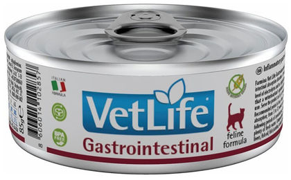 Farmina Vet Life Gastrointestinal Diätfutter Nassfutter für Katzen Adult - 12 x 85 g – Bild 1 von 5