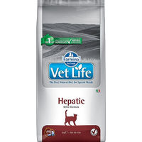 Produktbild von Farmina Vet Life Hepatic Diätfutter für erwachsene Katzen mit Leber 10 kg - 10 kg