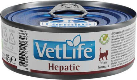 Farmina Vet Life Hepatic Diätfutter Nassfutter mit Leber für Katzen 1000g – Bild 1 von 4
