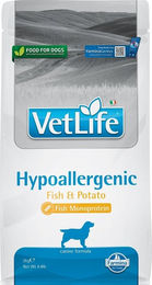 Farmina Vet Life Hypoallergenic Trockenfutter Hund Fisch und Kartoffel Adult 2 kg - 2 kg – Bild 1 von 7
