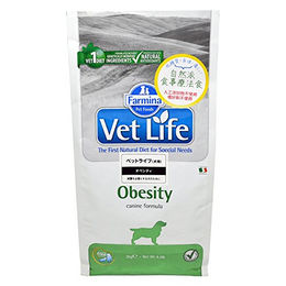 Farmina Vet Life Obesity Diätfutter Trockenfutter für Hunde Adult zur Gewichtsreduktion und Diabetes-Unterstützung 2 kg - 2 kg – Bild 1 von 6