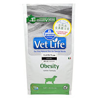 Produktbild von Farmina Vet Life Obesity Diätfutter Trockenfutter für Hunde Adult zur Gewichtsreduktion und Diabetes-Unterstützung 2 kg - 2 kg