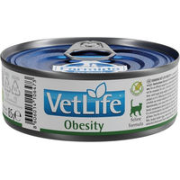 Produktbild von Farmina Vet Life Obesity Pastete Katzenfutter Diätfutter für erwachsene Katzen zur Gewichtskontrolle 85g