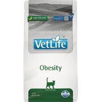 Produktbild von Farmina Vet Life Obesity Trockenfutter für erwachsene Katzen 2 kg - 2 kg