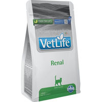 Produktbild von Farmina Vet Life Renal Trockenfutter für erwachsene Katzen zur Unterstützung der Nierenfunktion 400g - 400 g