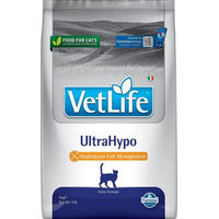 Produktbild von Farmina Vet Life UltraHypo Trockenfutter für Katzen Adult Hypoallergenes Diätfutter 5 kg - 5 kg
