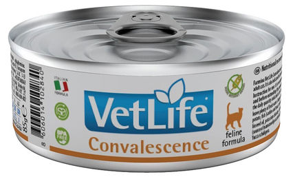 Farmina VetLife Convalescence Nassfutter für erwachsene Katzen zur Regeneration 85g - 80 g – Bild 1 von 10