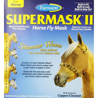 Produktbild von Farnam Supermask II Fliegenmaske für Araber Pferde Braun