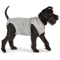 Produktbild von Fashion Dog Cura Pets OP- und Gesundheits-Body für Hunde und Katzen aus Bio-Baumwolle in Grau