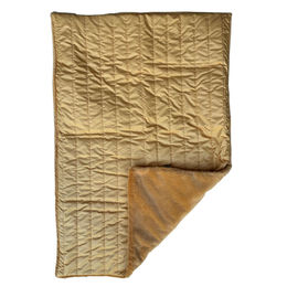 Fashion Dog Double Face Kuscheldecke für Hunde und Katzen aus Polyester in Gelb – Bild 1 von 2