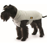 Produktbild von Fashion Dog Fleece-Hundemantel für den Winter in Grau 51 cm