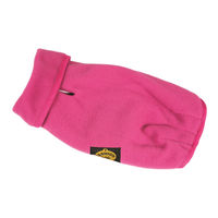 Produktbild von Fashion Dog Fleece-Hundemantel für den Winter in Rosa 70 cm