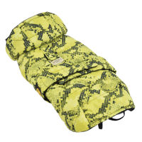 Produktbild von Fashion Dog gesteppter Regenmantel für Hunde aus Nylon wasserdicht Gelb - 1 Stk.