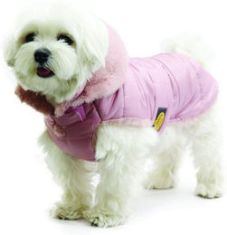 Fashion Dog Hunde-Steppmantel für kleine Hunde Rosa wasserabweisend aus Polyester - 1 Stk. – Bild 1 von 13