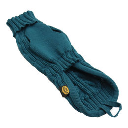 Fashion Dog Hunde-Strickpullover mit Zopfmuster aus Wolle in Grün – Bild 1 von 2