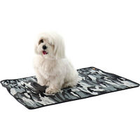 Produktbild von Fashion Dog Hundedecke Camouflage Grau Bunt aus Polyester 50 x 70 cm - 50 cm