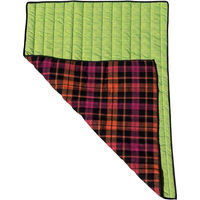 Produktbild von Fashion Dog Hundedecke Double-Face Yellow Tartan aus Polyester 100 x 70 cm