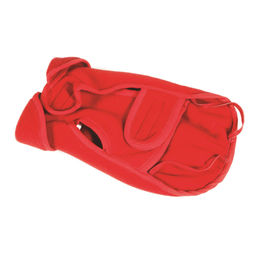 Fashion Dog Hundemantel aus Fleece in Rot für den Winter 33 cm – Bild 1 von 2
