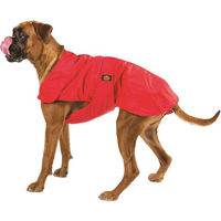 Produktbild von Fashion Dog Hundemantel für Boxer in Rot, wasserdichter Wintermantel aus Nylon, 65 cm