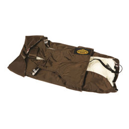 Fashion Dog Hundemantel für Dackel aus Nylon in Braun wasserdicht 36 cm – Bild 1 von 2