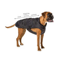 Produktbild von Fashion Dog Hundemantel für Dackel aus Nylon in Rot wasserdicht und ganzjährig nutzbar 33 cm