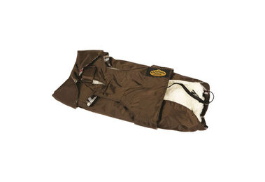 Fashion Dog Hundemantel für Dackel Braun Waterproof Nylon 39 cm – Bild 1 von 3