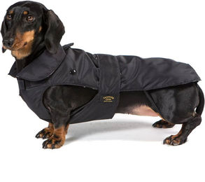 Fashion Dog Hundemantel für Dackel Winter wasserdicht Schwarz – Bild 1 von 3