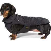 Produktbild von Fashion Dog Hundemantel für Dackel Winter wasserdicht Schwarz