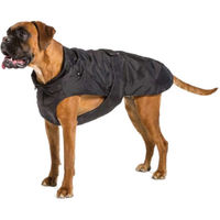 Produktbild von Fashion Dog Hundemantel für große Rassen Winter wasserdicht Nylon Schwarz 65 cm