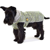 Produktbild von Fashion Dog reflektierender Regenmantel für Hunde mit Kunstpelzfutter grau