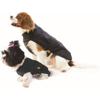 Produktbild von Fashion Dog Regenmantel für Hunde aus Nylon in Schwarz waterproof