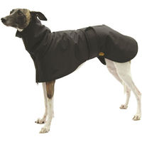 Produktbild von Fashion Dog Wintermantel für Windhunde aus Nylon wasserdicht Schwarz